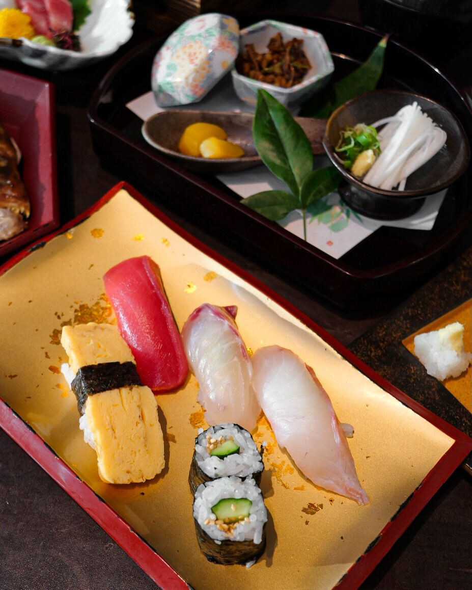 【旬の鮮魚を味わう会席】季節の食材を取り入れた会席料理🐟